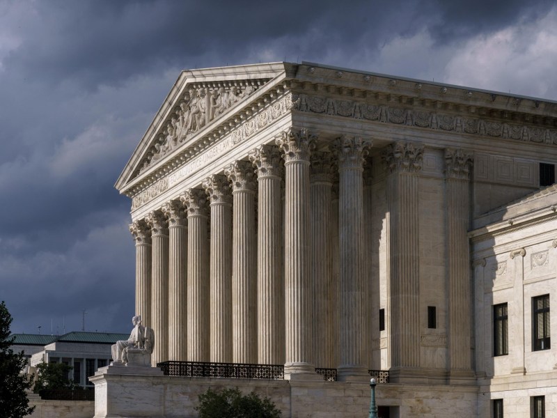 The United States Supreme Court building.