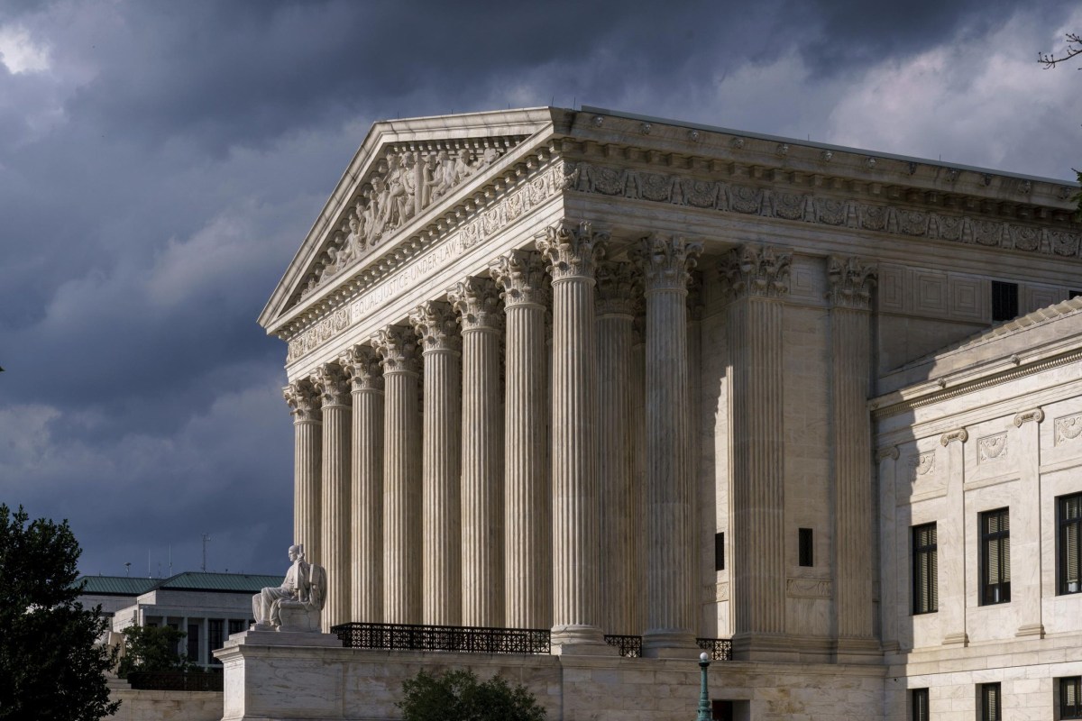 The United States Supreme Court building.