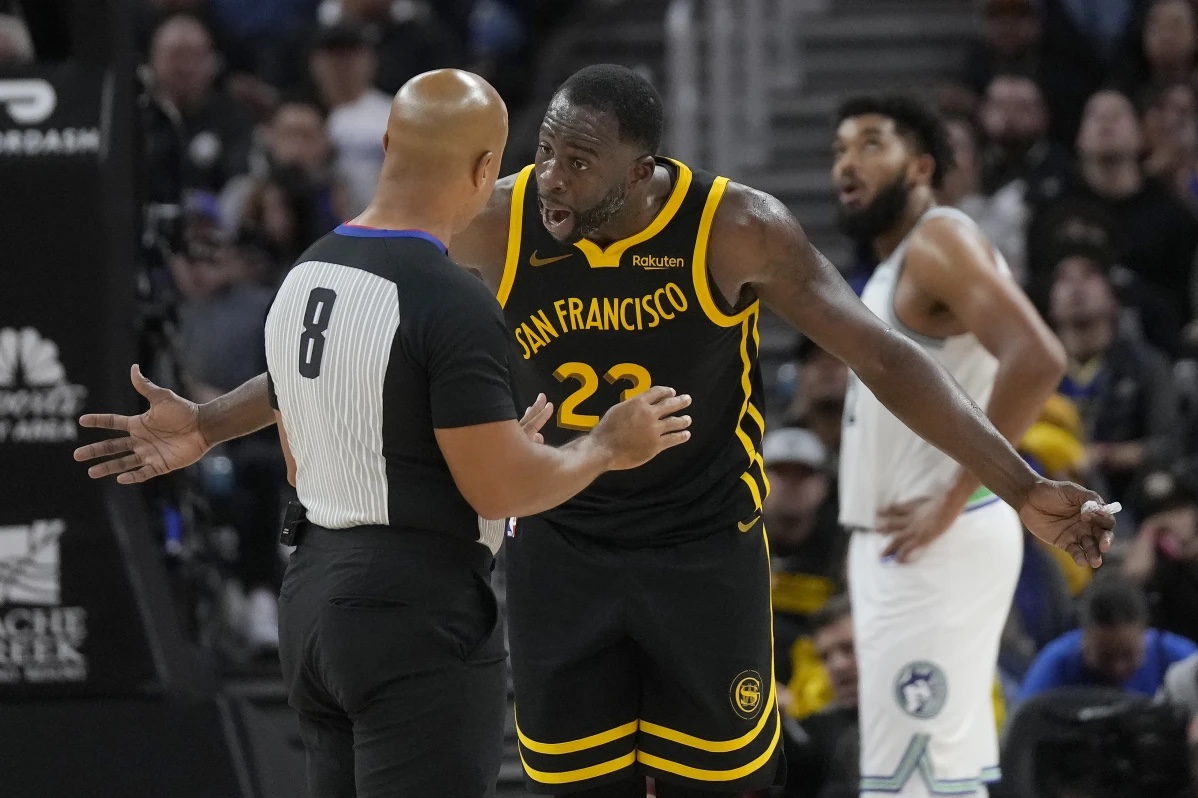 Green had just been suspended for five games without pay, after chocking Rudy Gobert.