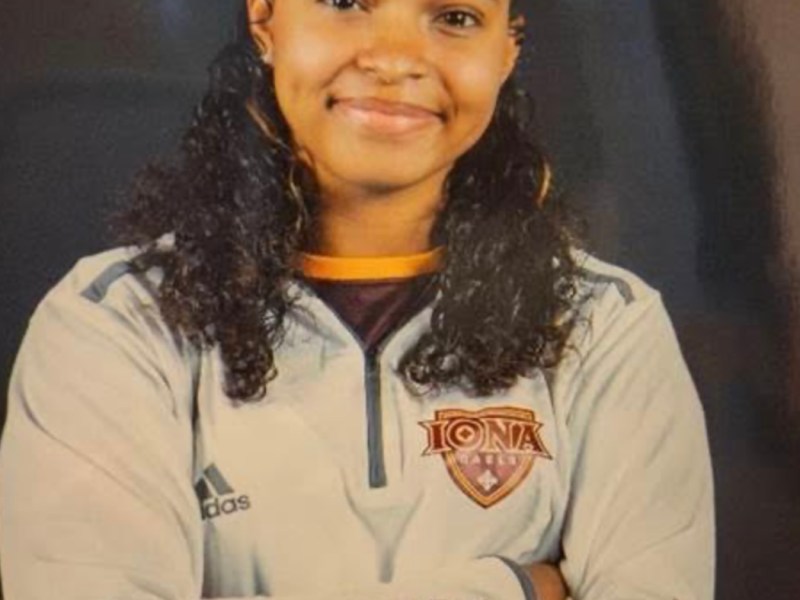 Phoenix Britt received a gymnastic scholarship at Iona University