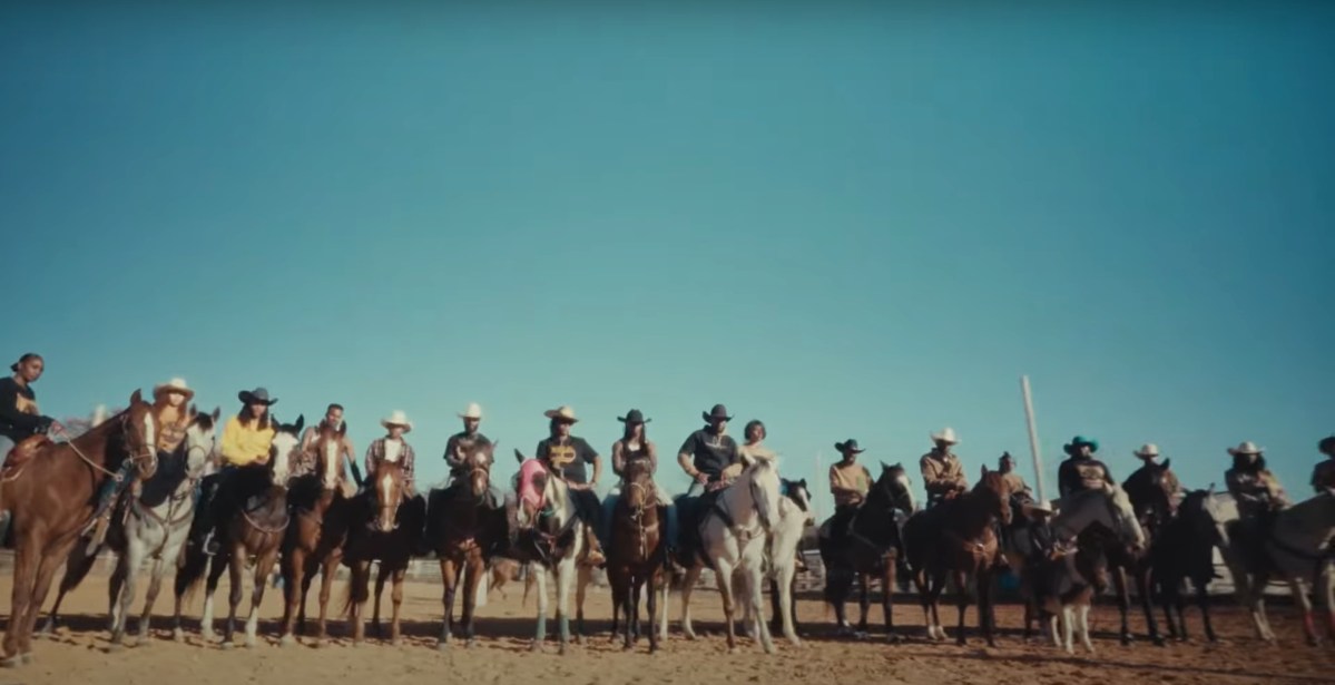 Black cowboys of Oklahoma.