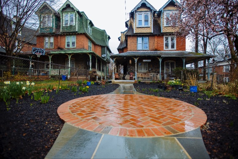 Entry path to The Colored Girls Museum.